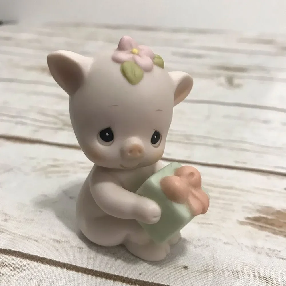Precious Moments Oinky Birthday‎ Pig Figurine